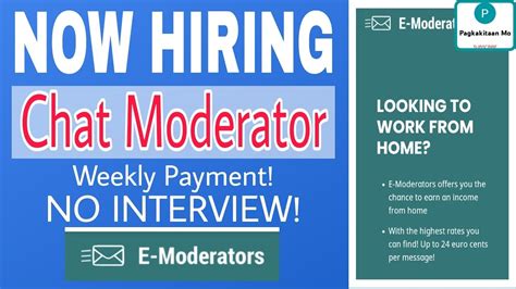 We have a list of even more work from home jobs you can consider that go up to six-figures and many of them dont require previous experience. . Chat moderator hiring